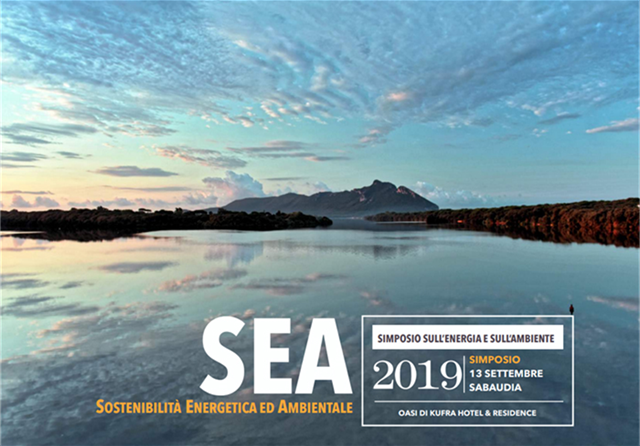SEA: 13 September in Sabaudia — Energy Symposium